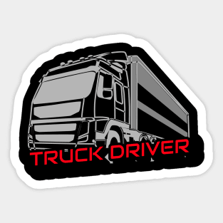 Truck driver Sticker